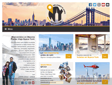 Tablet Screenshot of mejores-planes-viaje-nueva-york.com